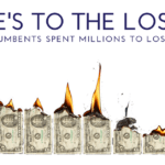 Here's to the Losers: How Incumbents Spent Millions to Lose in 2018