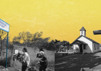 Border wall threatening historic cemeteries