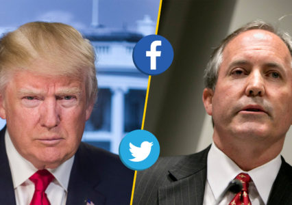 Paxton Leads Effort to Regulate Facebook, Twitter, Google, Others
