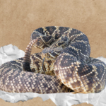 Rattlesnake Cools Off In Texas Lake