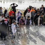 With Rifles And Razor Wire, National Guard And State Troopers Are Blocking Migrants At The Border In El Paso