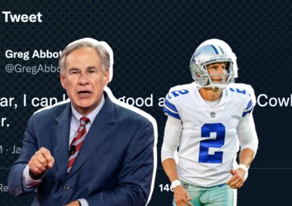 Abbott’s Cowboys Joke Fumbles With Twitter Users
