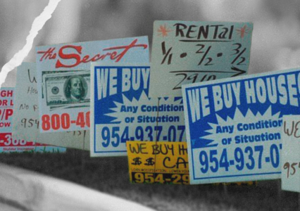 Bill Reintroduced To Increase Fines For Bandit Signs