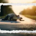 Houston Residents Shocked By An Unexpected Visitor On The Road!