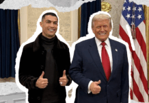 Trump Fanboys Over Cristiano Ronaldo at White House Event